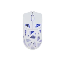 WHITE SHARK WGM-5019W DAGONET-W / 12.000 dpi fehér vez.nélk. gam. egér Pixart3311
