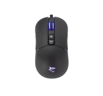 WHITE SHARK ARTHUR (GM-9005) gamer egér, 9D, fekete, 10000 dpi, RGB