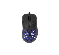 WHITE SHARK AZRAEL-B, GM-5013B gamer egér,6D, fekete, 7200 dpi, RGB