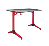WHITE SHARK FIRE SHADOW RGB gamer asztal fekete/piros