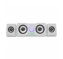 WHITE SHARK MOOD Hangszóró, 2.2, 16W, LED, fehér
