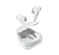 WHITE SHARK TITAN-W, GEB-TWS96W bluetooth In-ear fülhallgató mikrofonnal, ANC, ENC, fehér