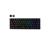 WHITE SHARK W029932 Premium KAIKEN-B/R-US vezeték nélküli mech. gamer billentyűzet, 63 piros kapcs. fekete (angol)