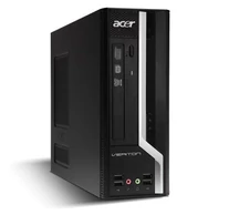 Acer Veriton X X2631 Intel® Celeron G G1840 4 GB DDR3-SDRAM 256 GB SSD SFF Fekete PC Windows 10 Pro billentyűzet + egér ÚJRACSOMAGOLÁS
