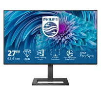 Philips E Line 275E2FAE/00 computer monitor 68.6 cm (27") 2560 x 1440 pixels 4K Ultra HD LED Black