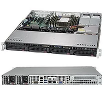 Supermicro SuperServer 5019P-MTR Intel C622 LGA 3647 (Socket P) Rack (1U) Black