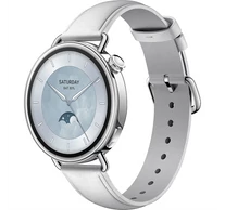 XIAOMI BHR07VUGL S4 Okosóra bőrszíjjal, 41mm, Fehér