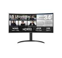 LG 34WR50QK-B computer monitor 86.4 cm (34") 3440 x 1440 pixels Wide Quad HD Black