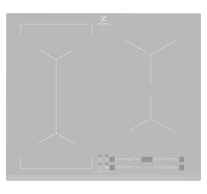 Electrolux EIV63440BS Silver Built-in Zone induction hob 4 zone(s)