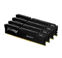 Kingston Technology FURY Beast 128GB 5200MT/s DDR5 CL40 DIMM (Kit of 4) Black XMP