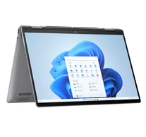 HP ENVY x360 14-fa0016nw AMD Ryzen™ 7 8840HS 2-in-1 Laptop 35.6 cm (14") 2K Touchscreen 16 GB LPDDR5 SDRAM 512 GB SSD Wi-Fi 7 (802.11be) Windows 11 Home AI PC Silver