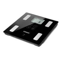 Omron VIVA Square Black Electronic personal scale