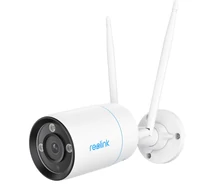 Reolink W330 - 4K Wi-Fi 6 Camera, 2.4/5 GHz Dual-Band Wi-Fi, Color Night Vision, Person/Vehicle/Animal Detection