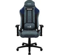 Aerocool DUKE AeroSuede Universal gaming chair Black,Blue