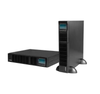 iPOWER UPS, 3000VA, 3000W, 8x C13 + 1x C19, SNMP/USB/RS-232,szünetmentes tápegység, LCD kijelző, AVR, online, Rack/Tower