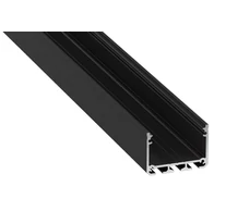 AL-PROFIL ILEDO BLACK 1M (10-0115-10) - Alumínium profil