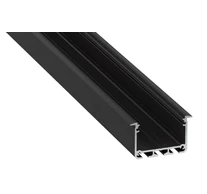 AL-PROFIL INSO BLACK 1M (10-0125-10) - Alumínium profil
