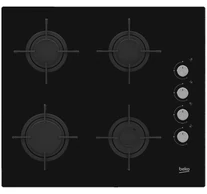 Beko HILG64120S hob Black Built-in 60 cm Gas 4 zone(s)