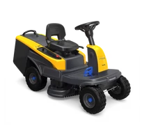 STIGA akkumulátoros fűgyűjtős fűnyíró traktor SWIFT 372e (akkumulátorokkal és tötővel)