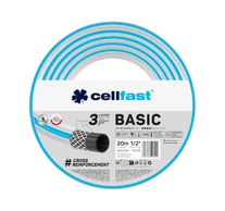 CELLFAST Locsolótömlő 3 rétegű BASIC 1/2&quot  20 m