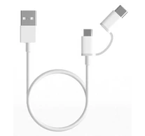 Xiaomi Mi 2-in-1 USB kábel (Micro USB -> Type C) 30cm