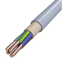 NYM-J 5x10 szürke (0) 300/500V tömör installációs vezeték (MB-Cu, MBCu)