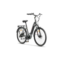 Z-Tech-72MM, Lítium 36V12.5Ah 26" közép-motor, ELEKTROMOS KERÉKPÁR, SHIMANO 7S *YUYAN 4.0* (DKD) CE szürke