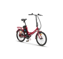 Z-Tech ZT-88-A Camp 5.0 Összecsukható Elektromos Kerékpár 250W 36V 9Ah Piros