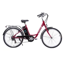 Z-Tech ZT-32CC Barcelona 3.0 Elektromos Kerékpár 250W 36V 12.5Ah Li Piros