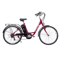 Z-Tech ZT-32C Barcelona 3.0 Elektromos Kerékpár 250W 36V 10Ah Li Piros