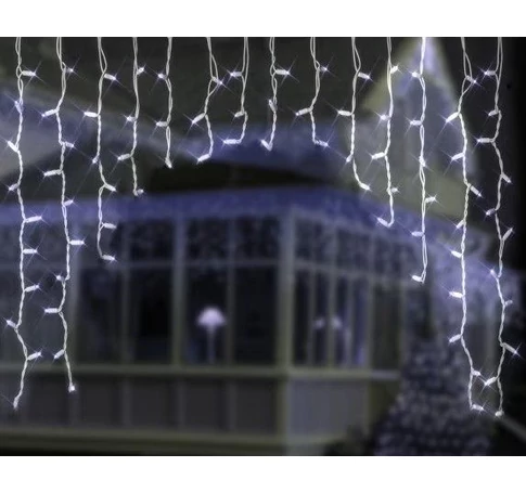 Dekortrend Kültéri FÉNYÍV LED fényfüggöny, 200 LED, HIDEG FEHÉR