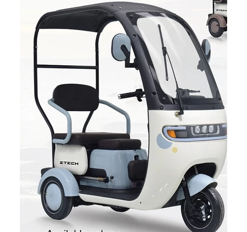 Z-Tech-16C, Ólomsavas 60V20Ah 500W 3kerekű ELEKTROMOS JÁRMŰ *BEETLE* (DKD) EEC kék
