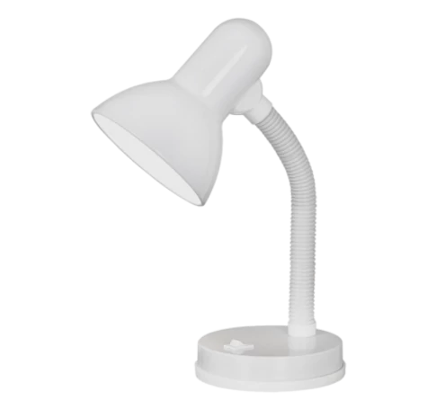 Írósztali lámpa 1*40W fehér Basic 13087