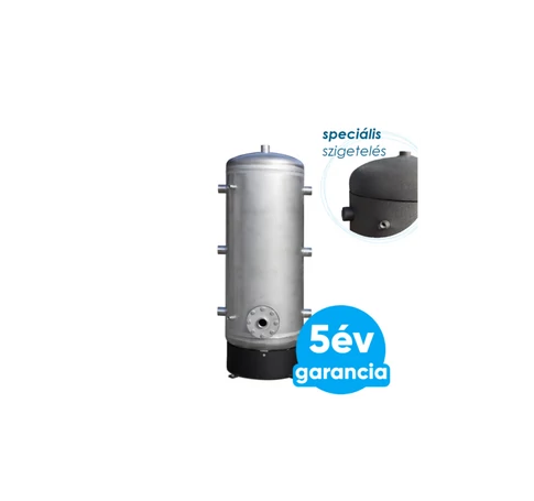 Centrometal HB 200 rozsdamentes INOX hűtési és fűtési puffer tartály (200 liter)