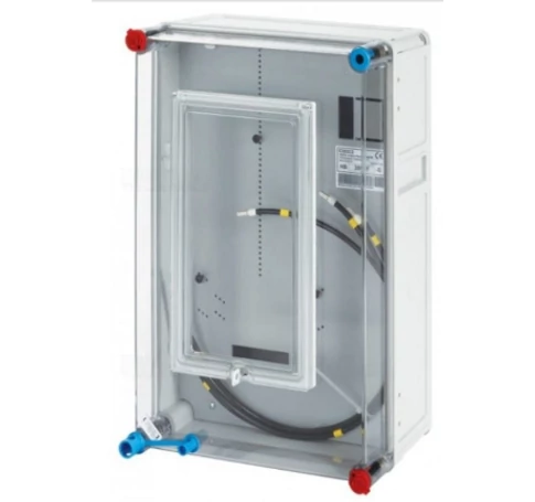Hensel BASIC HB10V0-E Eon területre, egyfázisú, egy mérőhelyes mérőszekrény vezérelt mérésre 40A 300x450x185mm