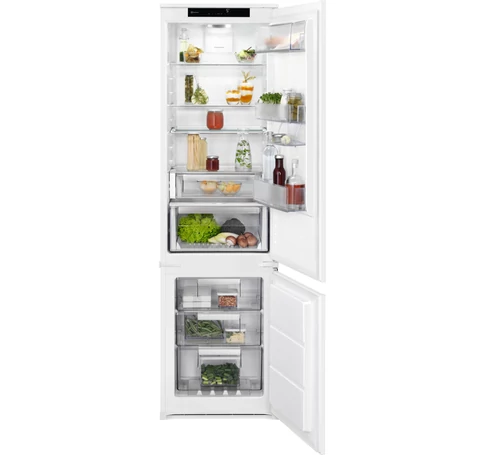 Electrolux LNS9TE19S beépíthető kombinált hűtő