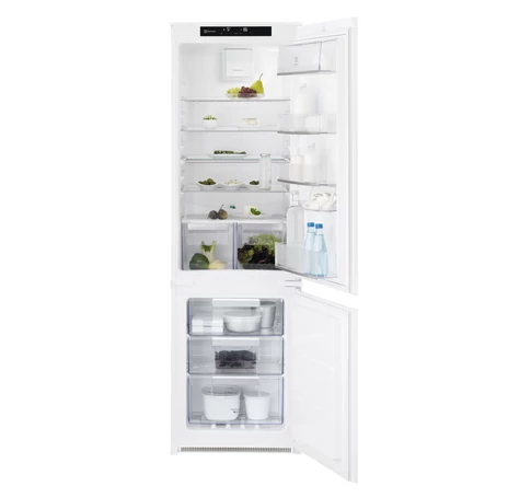 Electrolux LNT7TF18S beépíthető kombinált hűtő