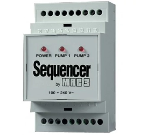 SEQUENCER 3 ikerszivattyú váltó, 230V 2-3 szivattyúhoz