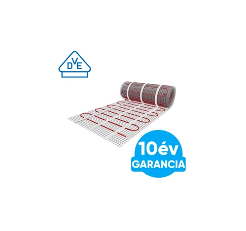 U-HEAT elektromos fűtőszőnyeg 1,5 m2 = 225 W padlófűtés