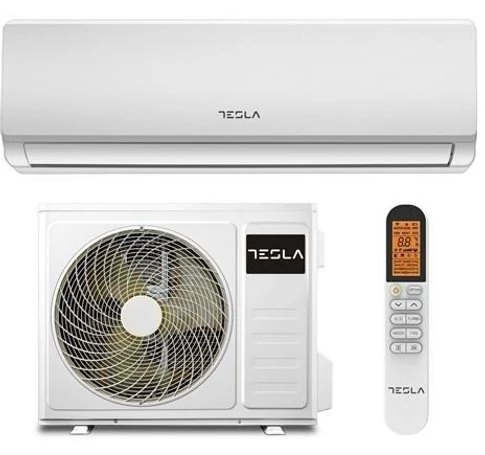 TESLA TT34EX81-1232IAW 3.4 KW, A++/A+ INVERTERES OLDALFALI SPLIT KLÍMABERENDEZÉS
