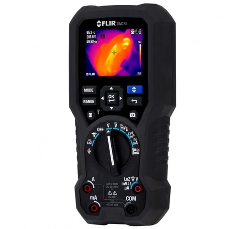 FLIR DM 285-FK hőkamera fekete 160 x 120 pixel Beépített kijelző TFT