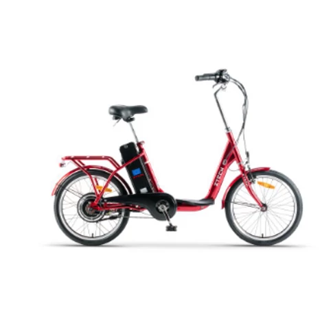 Z-Tech-07B, Lítium 36V10.4Ah 250W 20" ELEKTROMOS KERÉKPÁR *CAMP* (DKD) CE piros