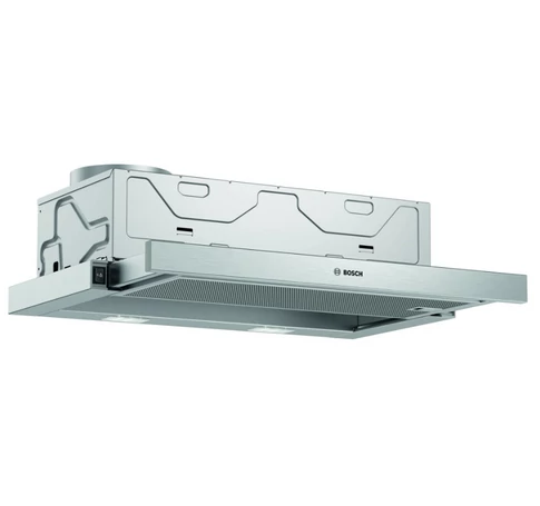 Bosch Serie 2 DFM064W54 páraelszívó Félig beépíthető (kihúzható) Fémes, Ezüst 388 m3/h B