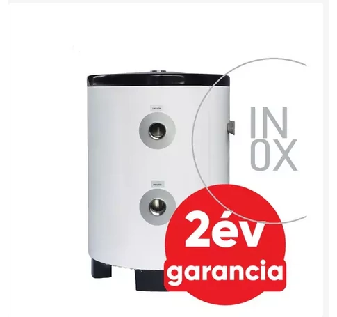 FALCON HPB 50 INOX hűtési és fűtési puffer tartály szigeteléssel hőszivattyúhoz (50 liter)