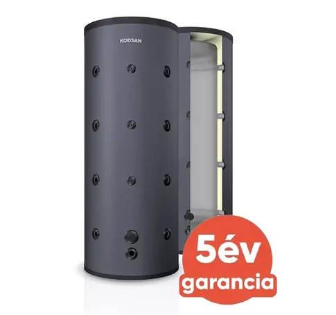 KODSAN KBT-B 1500 hűtési és fűtési puffer tartály szigeteléssel (1500 liter)