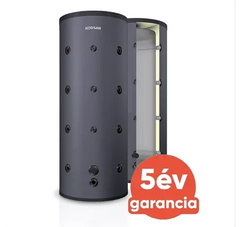 KODSAN KBT-B 200 hűtési és fűtési puffer tartály szigeteléssel (200 liter)