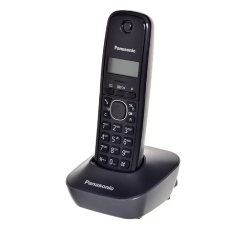 Panasonic KX-TG1611 telefon DECT telefon Fekete hívóazonosító