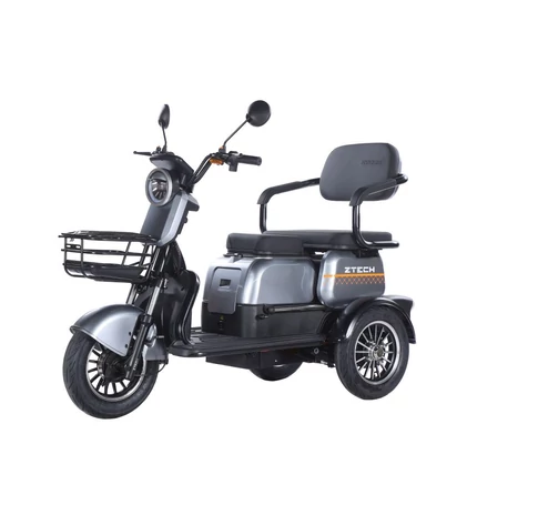 Z-Tech-16A, Ólomsavas 60V20Ah 1200W 3kerekű ELEKTROMOS JÁRMŰ, differenciálműves *E-MOVE* EEC szürke