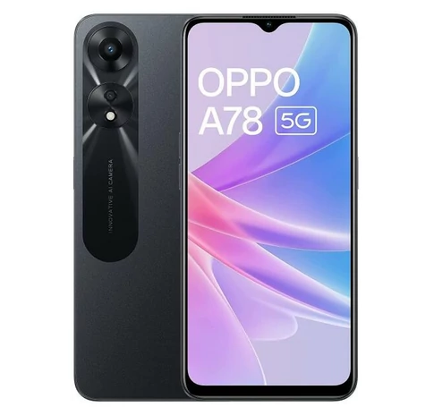 Oppo A78 5G 4GB/128GB Ragyogó fekete