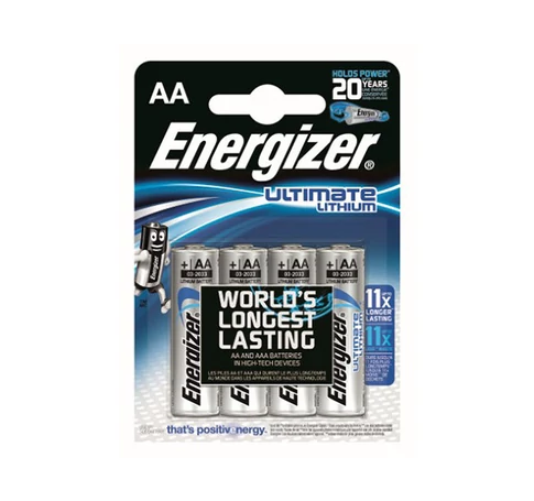 Energizer Lithium AA BL4 ceruza